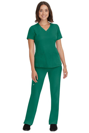HH Works Monica Top and Rebecca Pant Set, Hunter Green