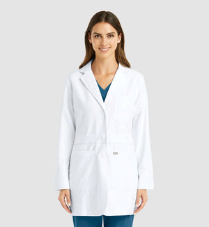 Women's Mid-Length Lab Coat (5072)