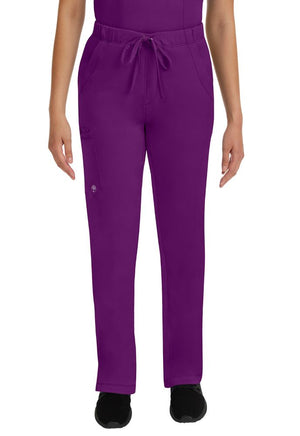 Rebecca Drawstring Flare Scrub Pant (9560), Eggplant