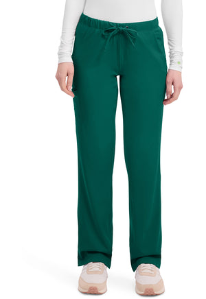 Rebecca Drawstring Flare Scrub Pant (9560) Hunter Green