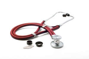 ADSCOPE641 Sprague Rappaport Stethoscope in Red AD641Q N