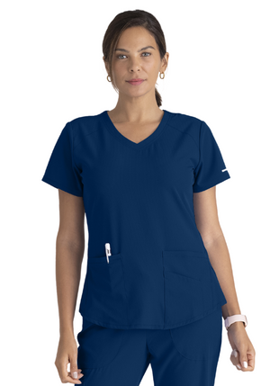 Breeze 3-Pocket V-Neck Scrub Top (SK101)