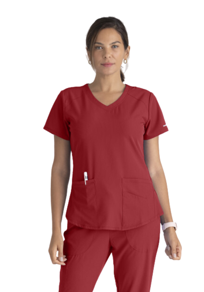 Skechers Breeze 3-Pocket V-Neck Scrub Top (SK101)