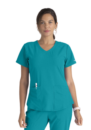 Skechers Breeze 3-Pocket V-Neck Scrub Top (SK101)