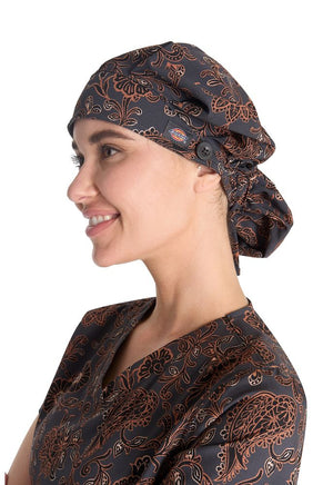 Dickies Prints Bouffant Scrubs Hat