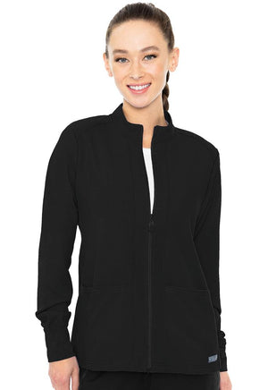 Insight Women's 3-Pocket Zip Front Warm Up Scrub Jacket (2660)