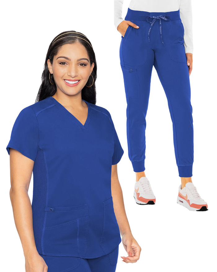 Touch by Med Couture Women's Jogger Scrub Set