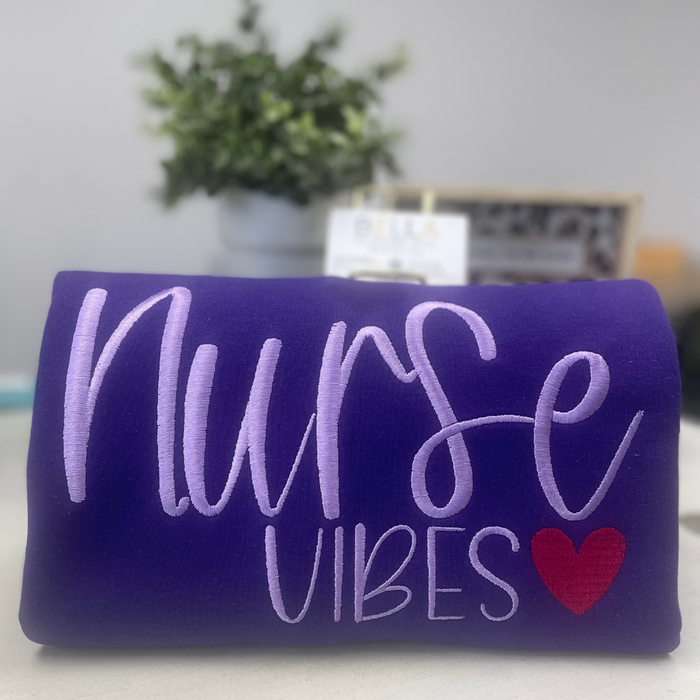 Nurse Vibes Crewneck Sweatshirt