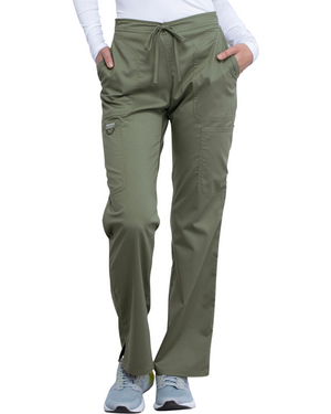 Moderate Flare Drawstring Pant (WW120), Olive