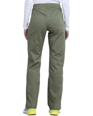 Moderate Flare Drawstring Pant (WW120), Olive